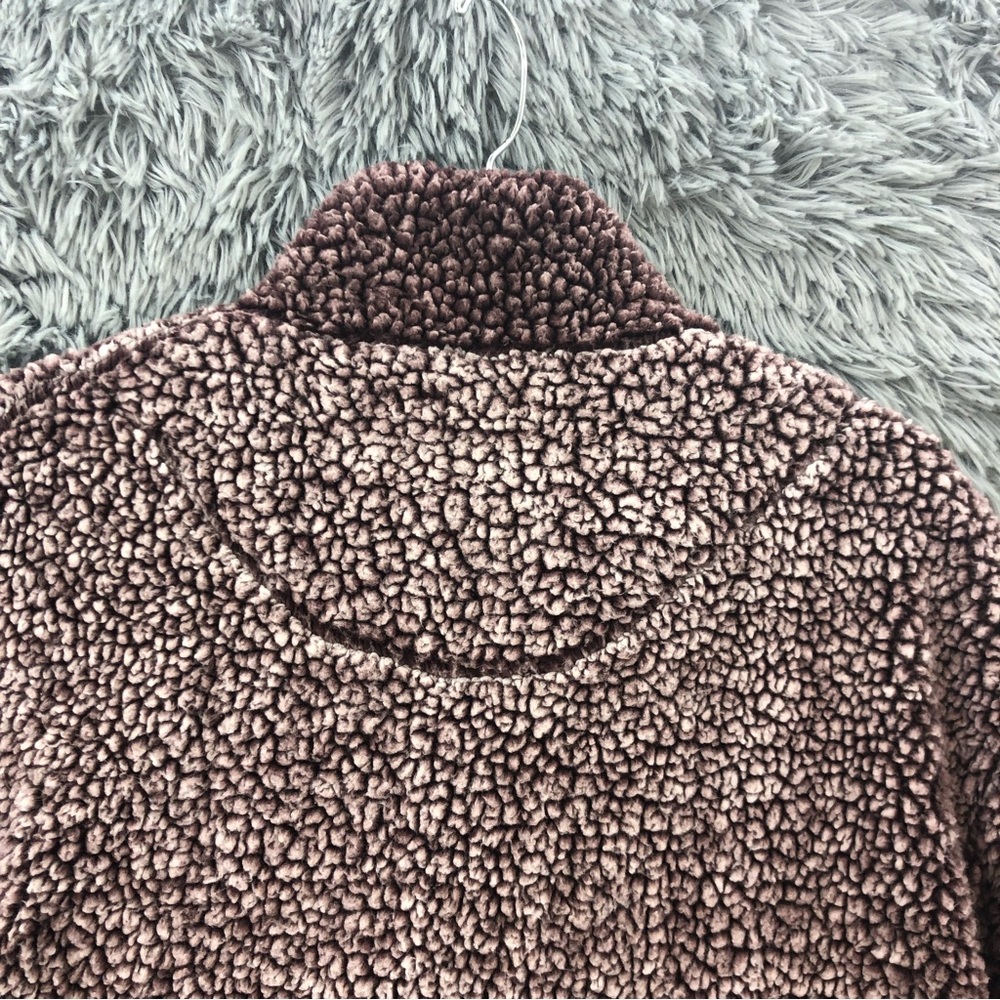 BKE Buckle Pullover Womens Small Sherpa Pullover Quarter Zip - Picture 10 of 10